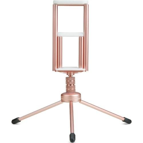 2 In 1 Tripod Rotation Tablet Holder Stand for Ipad Air Mini Portable Camera Clip Bracket Mount Adapter for IPhone Huawei Xiaomi