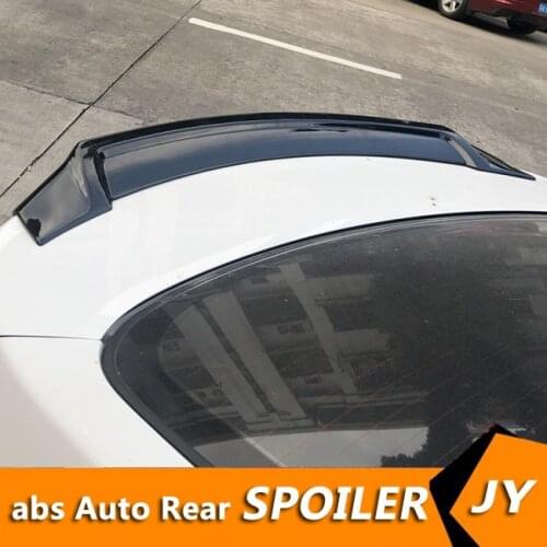 For HYUNDAI Elantra Spoiler 2012-2015 Elantra spoiler High Quality ABS Material Car Rear Wing Primer Color Rear Spoiler
