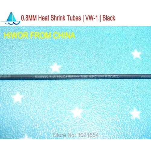 20meters/lot 0.8MM Heat Shrink Tubes Shrinkable Tubing Insulation Sleeving