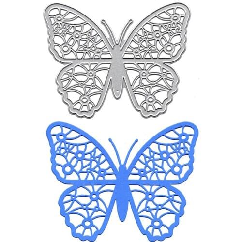 Dies Scrapbooking Soldes Butterfly Metal Cutting Die Handcrafts Mold Embossing Stencils Album Paper Card Decor DIY Craft New