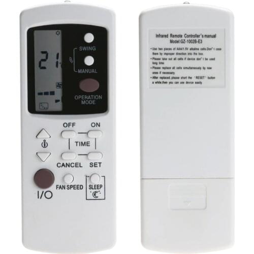 Universal Air Conditioner for Galanz GZ-1002A-E3 GZ-1002B-E1 GZ-1002B-E3 GZ01-BEJ0-000 Remote Control A/C Remote Control Unit