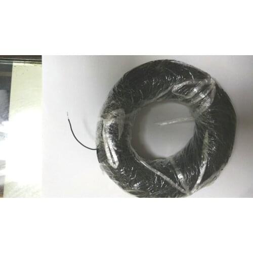 1 Reel High Voltage silicone line black Wire Cable 305M 3KV DC 28AWG 150 degree centigrade
