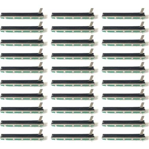 30 Pcs 75 MM Double B10K Original B10KX2 Behringer Pot Mixer Fader