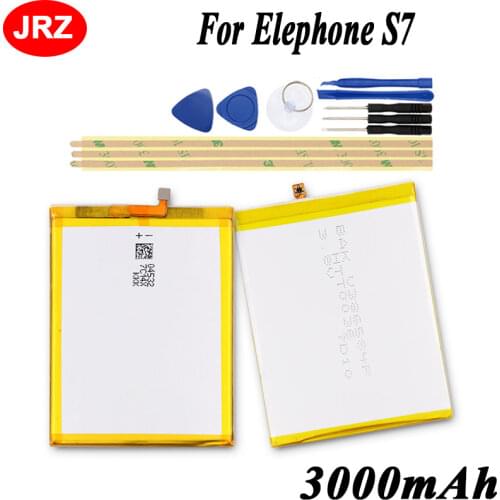 For Elephone S7 phone battery 3000mah 3.8V for 5.5inch Elephone S7 MT6797 Helio X20 deca Core Mobile Phone