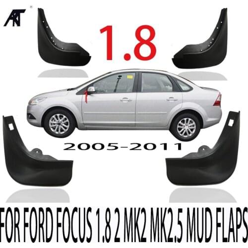 FIT FOR 2005-2011 FORD FOCUS 1.8 2 MK2 MK2.5 SALOON SEDAN MUDFLAPS MUD FLAP SPLASH GUARDS FRONT REAR FENDER 2006-2010
