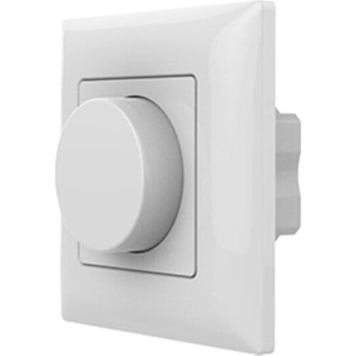 85-265VAC 0-10V Rotary Panel Constant Voltage Dimmer KL High Voltage Manual Knob Panel Wall Mount Rotary panel 0-10V dimmer