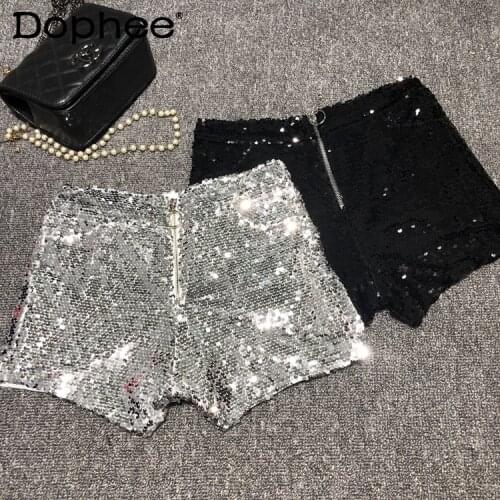 Dophee Women's High Waist Shorts