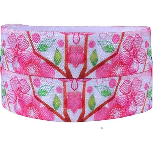 FLRA Elastic(100yards/lot) Good stretchy soft nylon petal flower foe ribbons