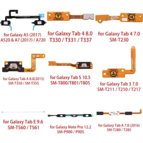Home Button Sensor Flex Cable for Galaxy A5 (2017)/A520&A7 (2017)/A720/Tab 4 8.0/Tab 4 7.00/SM-T230/Tab A 8.0/Tab S 10.5