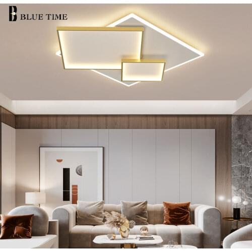 Square Circle Modern Led Chandelier For Living room Bedroom Dining room Home Lustre Ceiling Chandelier Lighting Lamp Acrylic