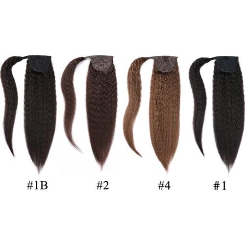 QHP Human Hair False Tails