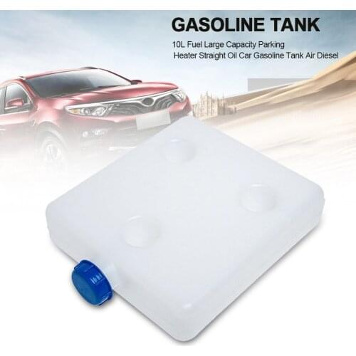 10L Large Capacity Straight Fuel Leak Proof Gasoline Tank Oil Car Accessories Rectangle Truck Durable Parking Heater