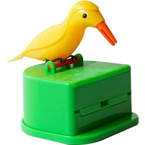 Smart Toothpick Box Decoration Accessories Kitchen Home Automatic Toothpick Press The Bird Toothpick Box CreativeToothpick Box