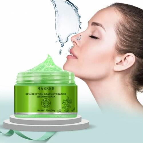 Moisturizing Skin Care Mask Moisturizing Facial Mask Anti Aging Whitening Revitalizing Cream Sleep Treatment 4.8