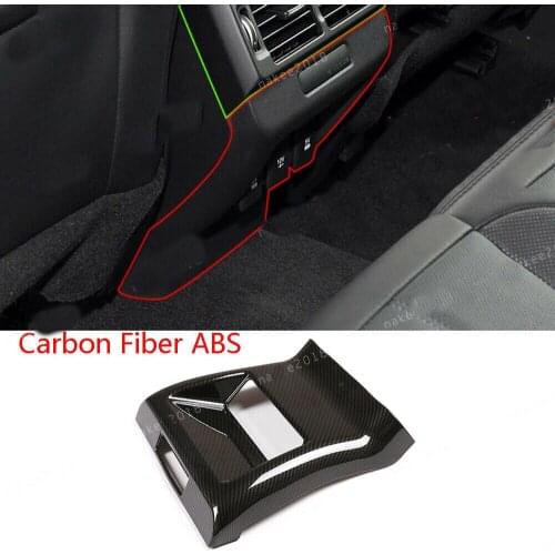 Carbon Fiber Rear Air Outlet Vent Trim For Land Rover Range Rover Evoque 2020