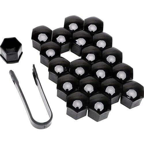 20Pcs Protective Bolt Caps Auto Caps Hub Screw Protector Bolt Head Cover Cap Car Wheel Nuts Covers Plastic Car Styling