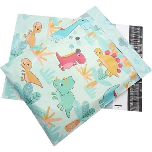 300pcs/lot Cartoon pattern Plastic Post Mail Bags Poly Mailer Self Sealing Mailer Packaging Envelope Courier express bag