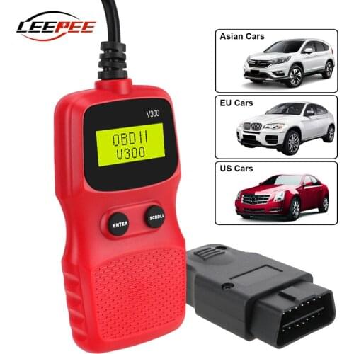 Car Accessories OBD2 Code Reader Diagnostic Tools OBD 2 Scanner OBDII ELM327 Digital Display On-board Monitoring Auto Electronic