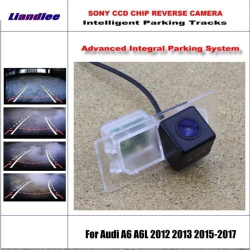 Car Intelligentized Reverse Camera For Audi A6 A6L 2012-2017 Rear View Back Dynamic Guidance Tracks CAM