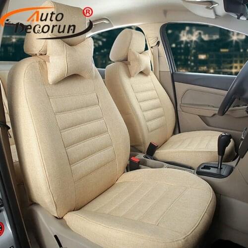 AutoDecorun cover seat car for Subaru Forester 2013 2014 2015-2019 seat covers set cars cushion flax supports cover accessories