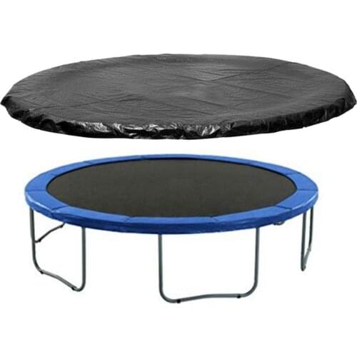 6/8/10/12/13 Inch Trampolines Weather Cover Rainproof UV Resistant Wear-resistant Round Trampoline Protective Cover
