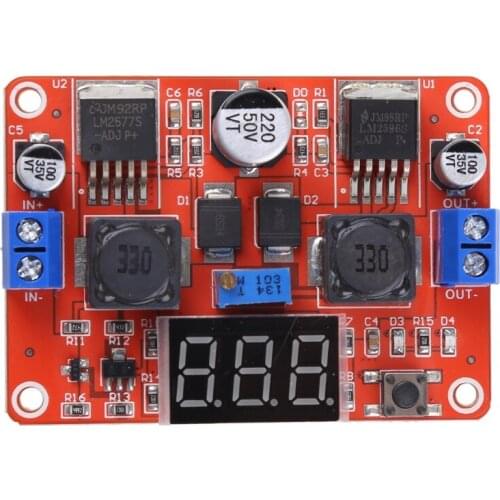 1pc DC-DC Digital Display Step Down Step Up Boost Board Buck Converter Power Module