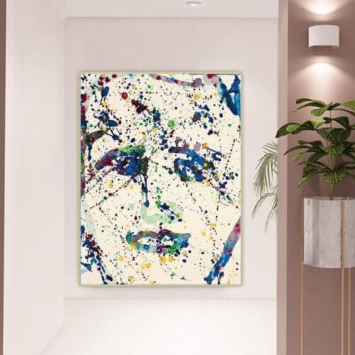 Citon Sam Francis《Untitled-23》Canvas Art Oil Painting Abstract Artwork Poster Picture Wall Decor Background Home Decoration