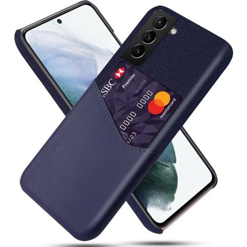 Business Case For Samsung S21 FE 5G S21 Plus Funda Cloth Texture PU Antiskid Cover For Galaxy S21 Ultra S21+ S21fe 5G Capa Coque