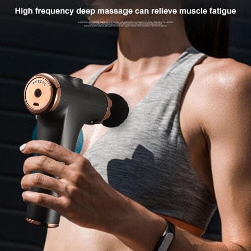 Electric massage Fascia Gun Slimming Body Muscle Relaxation Body Relaxation Pain Relief Slimming Shaping Therapy Muscle Massager