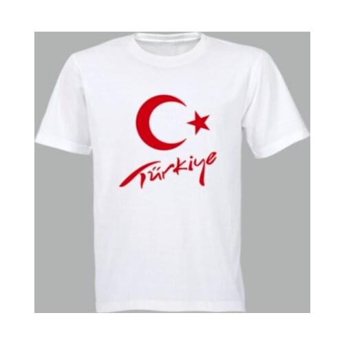 Turkish Flag Turkey Men T Shirt Star Crescent Gift Short Casual oversized t shirt harajuku t shirt