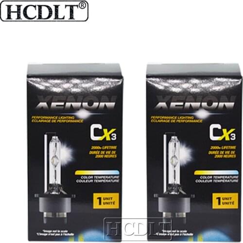 HCDLT Super Bright CX3 35W 55W D2S D2R D4S D4R HID Bulb Car Headlight D1S D3S Xenon Standard Lamp 4300K 5000K 6000K 8000K 10000K