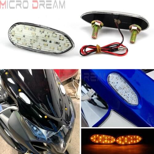 Custom Clear Flush Mount LED Turn Signals for SUZUKI GSXR 600 750 1000 GSXR750 GSXR600 GSXR1000 Sportbike 2005 2006 2007-2016