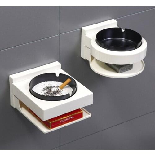 Nordic style stainless steel Round Ashtray Stand home personalized Cigarette Accessories Bathroom Gadget Fashion Gift