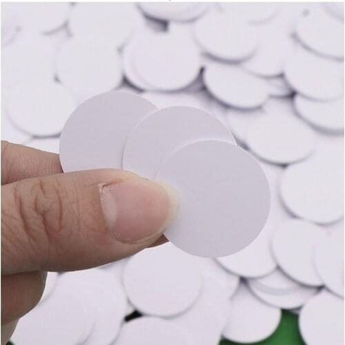 5PCS 10pcs NFC215 Coin TAG Key 13.56MHz 215 Universal Label RFID Token Patrol Ultralight Tags Labels Phone