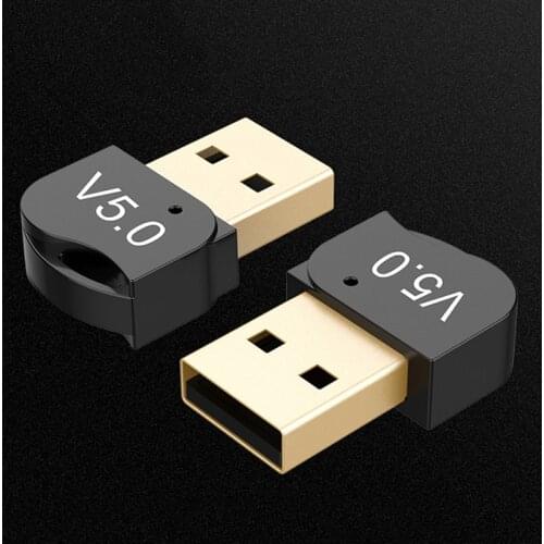 Mini Usb Bluetooth 5.0 Bluetooth Audio Adapter Ontvanger Draadloze Bluethooth Dongle 5.0 Muziek Bluthooth Zender For Pc Computer