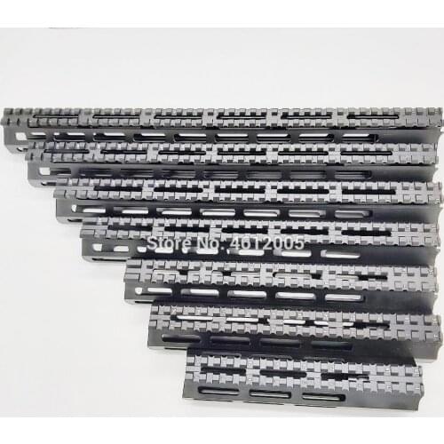 MLOK handguard Free Float Super Slim ar 15 Handguard Quad Rail steel Nut .223 for AR 15 M4 M16 7 9 10 12 13.5 15 17 19 22 inch