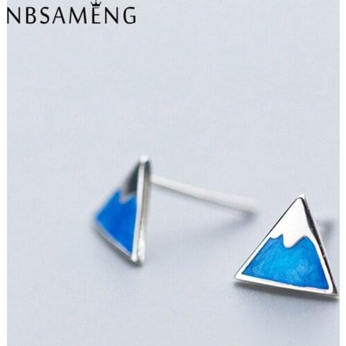 NBSAMENG Women's Silver Earrings