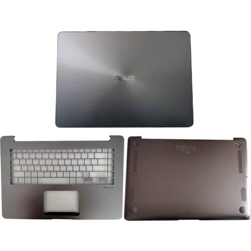 NEW Laptop LCD Back Cover/Palmrest Upper Case/Bottom Case Computer Case Gray For ASUS UX530 UX530U UX530UX