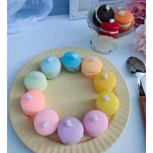 New 1pc Colorful Macaron Scented Candle Mini Aromatherapy Wax Portable Travel Home Decor Birthday Wedding Party Girl Gift DIY SW