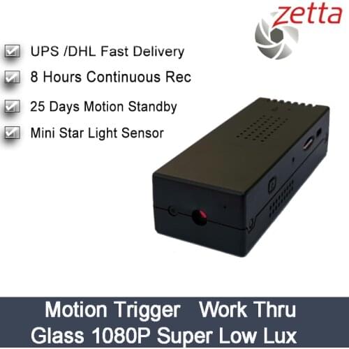 NEW 1080P FHD Car Video Recorder Life Lens Work Thru Glass Super Low Lux Mini DVR Camera CCTV X-Box видеорегистратор медиаплеер