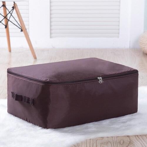 Oxford Clothing Storage Box Bedding Item Packing Bag Clothes Organizer Durable Quilt Box Zipper Dirty Clothes Collecting Case