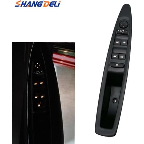 Power Window Control Switch Window Lifter Switch Button Front Left For Citroen C4 2004 2005 2006 2007- 2010