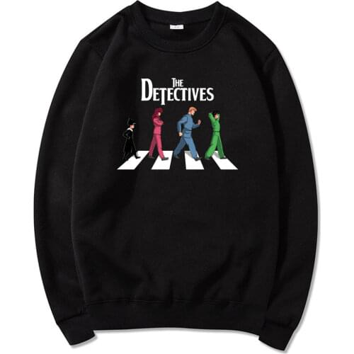 90s Japanese Anime Yu Yu Hakusho Long Sleeve Pullover Men Women Casual Loose Sweatshirts Unisex Punk Clothing Harajuku Tops