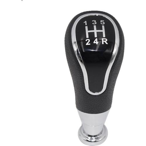 New 5 Speed Shift Knob For LADA Manual Car Gearbox Handles Gear Shift Knob Stick Lever Head PU Leather Car Styling Accessories