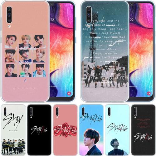 Luxury Silicone Case Stray Kids for Samsung Galaxy A50 A70 A80 A40 A30 A20 A10 A20E A2 CORE A9 A8 A7 A6 Plus 2018 Fashion Cover