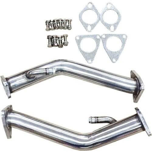 Test Pipes Decat Catless Straight Downpipe Exhaust FITS For Nissan 370z Infiniti G37