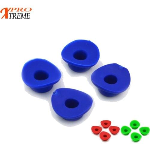 Universal Silicone Air Valve Mud Guards Mouth Washers Gasket For Yamaha YZ125 YZ250 YZ250F YZ400F YZ426F YZ450F WR125 WR250