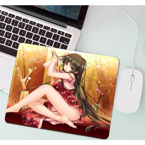 Top quality cute sexy seaming girls custom laptop gaming mouse pad best-selling wholesale gaming mouse pad picture customization