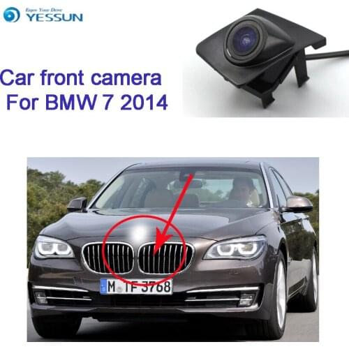 YESSUN Car Front View Camera For BMW 7 2014 Forward Positive Camera Frim Installation Under the car Logo HD CCD