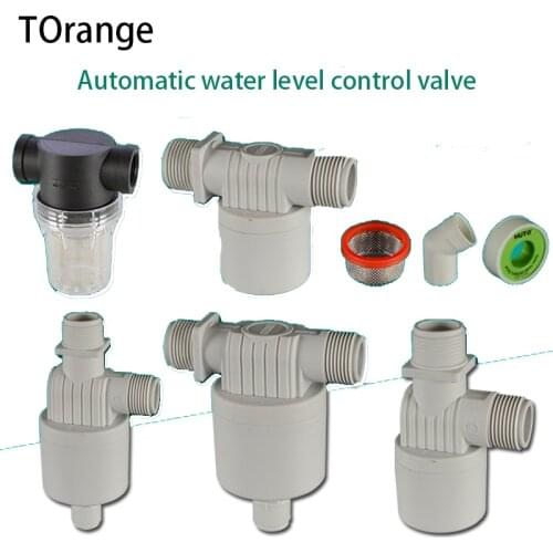 1/2IN 3/4IN 1 inch automatic water level controller float ball valve solar water tank water tower pool water inlet switch valve